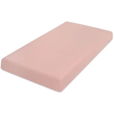 Drap housse MOUSSELINE en coffret 70x140x10