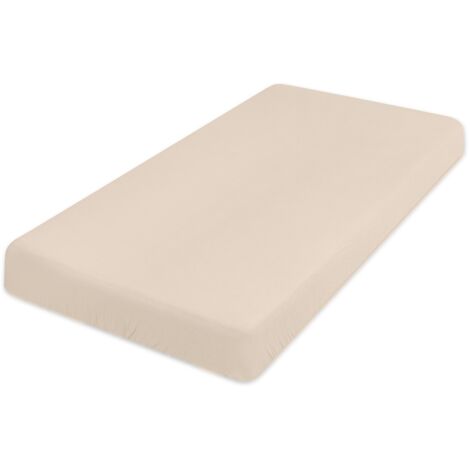 Drap housse MOUSSELINE en coffret 70x140x10