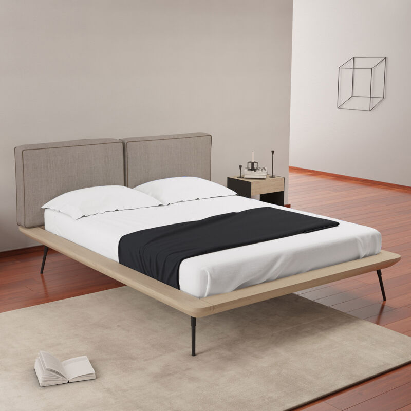 Drap housse percale blanc bonnet 30 cm 140x190