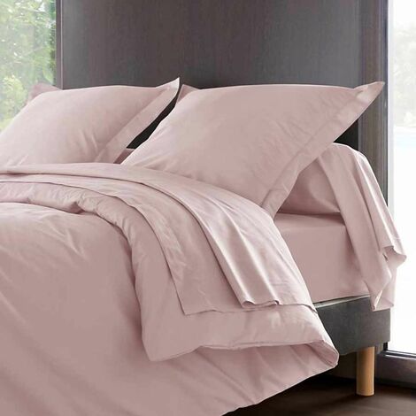 Drap housse Pétale en percale de coton 180 cm