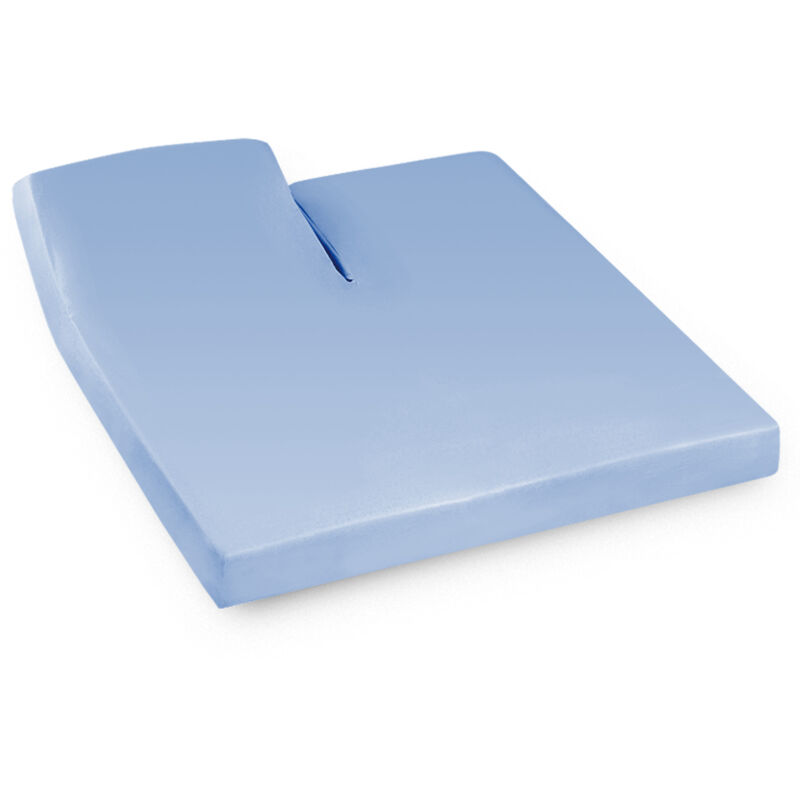 Linnea - Drap housse relaxation uni coton alto - tr Tête relevable uniquement 2x90x200 cm