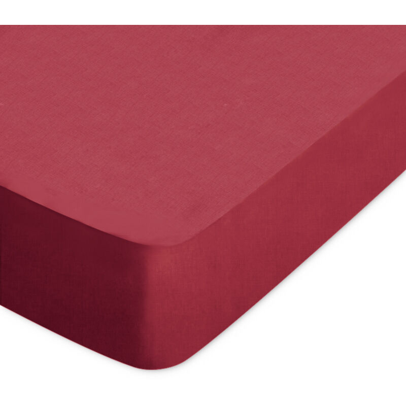 Linnea - Drap housse uni coton alto Bonnet de 20 cm 70x150 cm