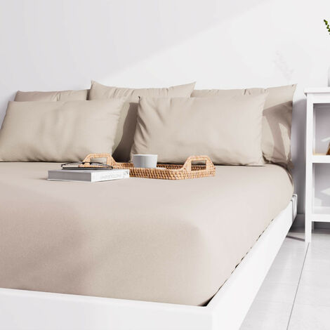 Drap housse uni 140x190 cm ZZZ lin