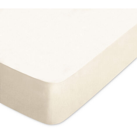 Drap housse uni coton ALTO Bonnet de 30 cm 100x190 cm