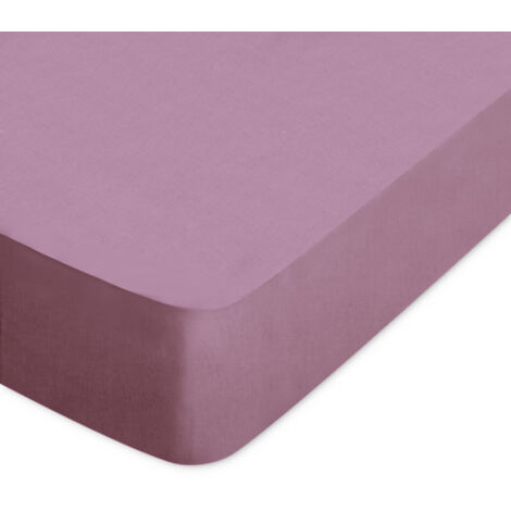 Drap housse uni coton ALTO Bonnet de 30 cm 80x200 cm