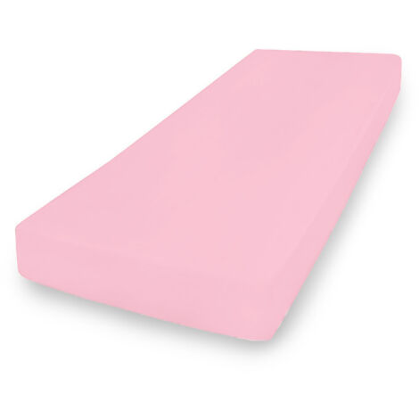 Drap jersey PREMIUM avec caoutchouc 180x190, 180x200x20, rose10, MATEX