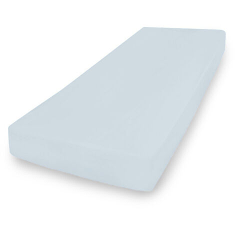 Drap jersey PREMIUM avec élastique 130x190, 140x200x20, unité bleu24, MATEX