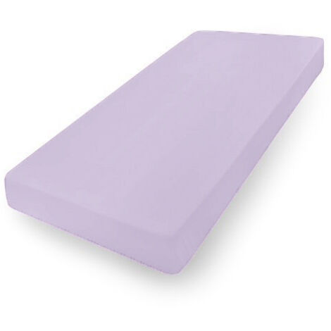 Drap jersey PREMIUM avec élastique 130x190, 140x200x20, violet19, MATEX