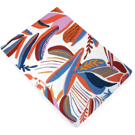 Drap plat coton PERROQUET 240x310 cm