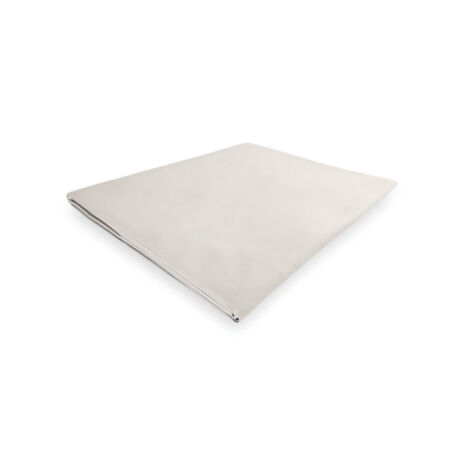 Drap plat en polycoton 240x300 cm PERCALE lin, par Soleil d'ocre