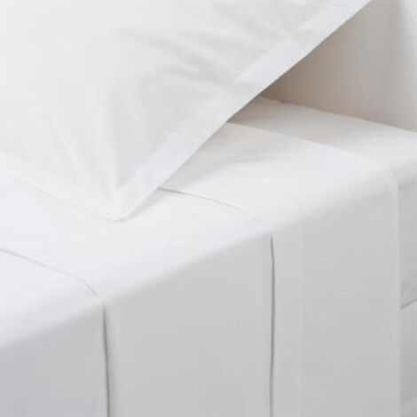 Drap Plat "Intérieur" 180x290cm Blanc