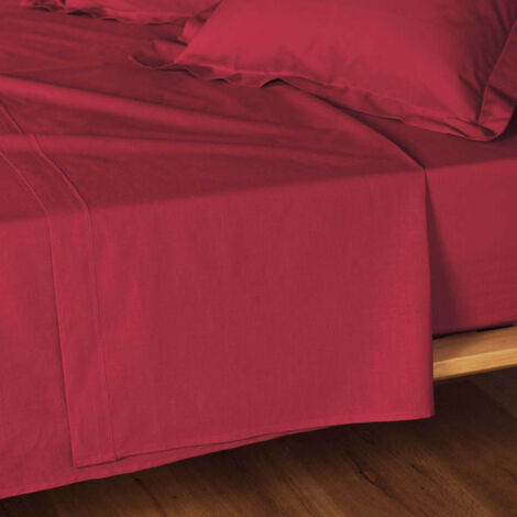 Drap Plat "Lina" 240x300cm Marsala