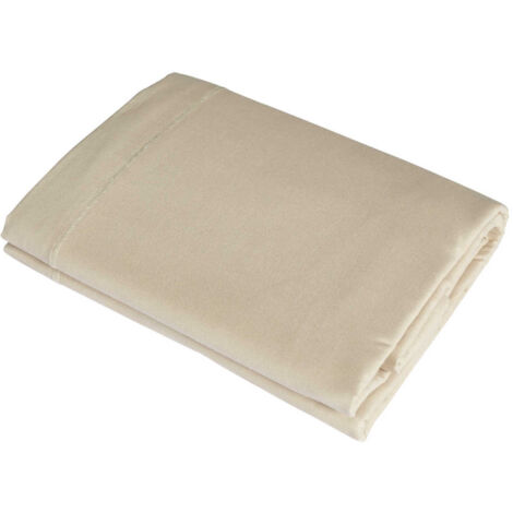 Drap plat seigle 100% coton 240x310