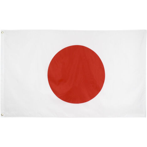Drapeau du Japon Fly Breeze 90 x 150 cm - Couleurs vives et résistance à la décoloration