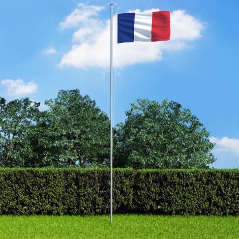 vidaXL Drapeau de la Turquie Mât en Aluminium Evénements Sportifs Multi-modèle