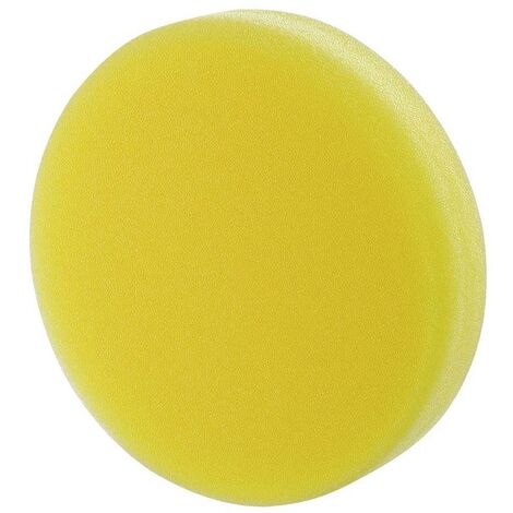 Draper 07578 125mm Polishing Sponge Course Hook Loop Yellow 12.5cm 5 Inch 02111