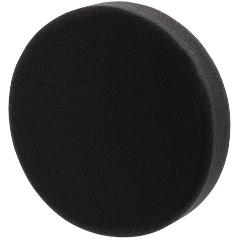 Draper 07581 125mm Polishing Sponge Soft Hook and Loop Black 12.5cm 5 Inch 02107
