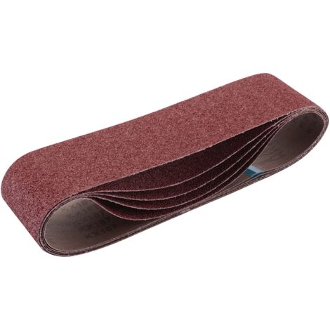 Draper 09259 Cloth Sanding Belt, 100 x 915mm, 40 Grit (5 Pack)