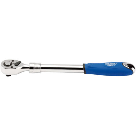 Draper 1/2" Drive 72-Tooth Extending Reversible Ratchet (Model 26800)
