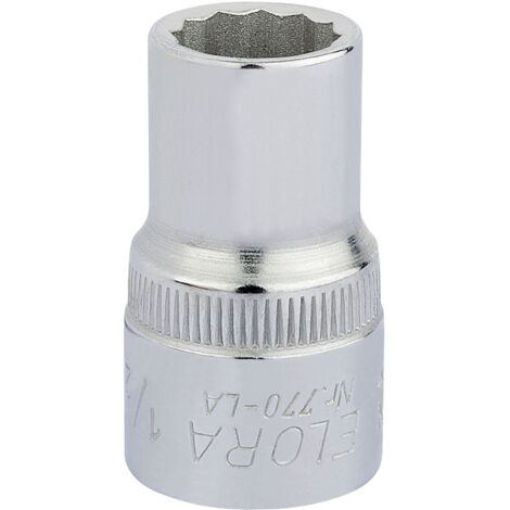 Draper 1/2 Inch Square Drive Elora Bi-Hexagon Socket (Part No. 24351)