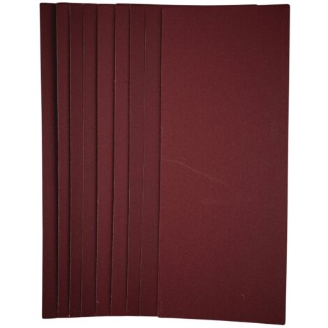 Draper 1/2 Sanding Sheets, 115 x 280mm, 240 Grit, Pack of 10