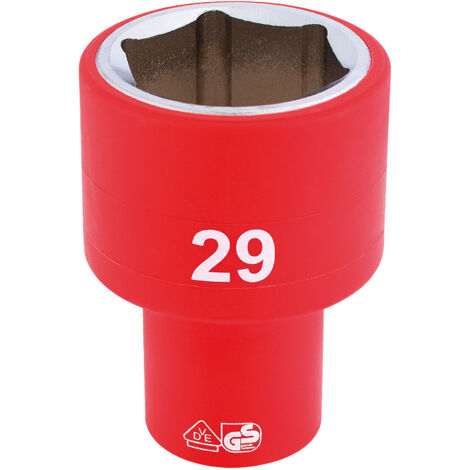 Draper 1/2 Sq. Dr. Fully Insulated VDE Socket (29mm) (31988)