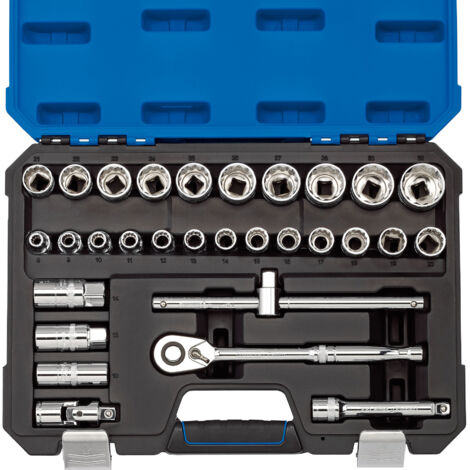 Draper 1/2" Sq. Dr. Metric Socket Set (30 Piece) (16466)