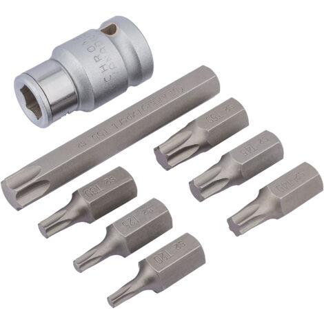 Draper 1/2" Square Drive Draper TX-STAR&174 Bit Set (8 Piece) (83562)