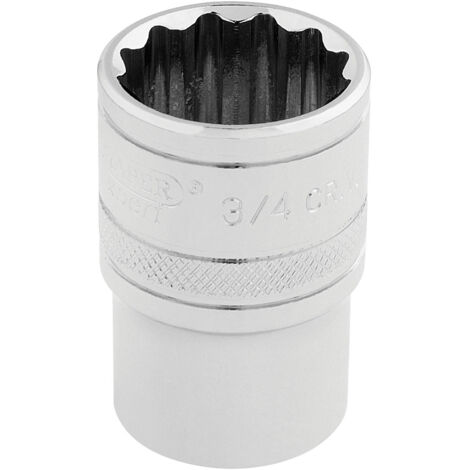Draper 1/2 Square Drive Hi-Torq&174 12 Point Socket (3/4) (33660)