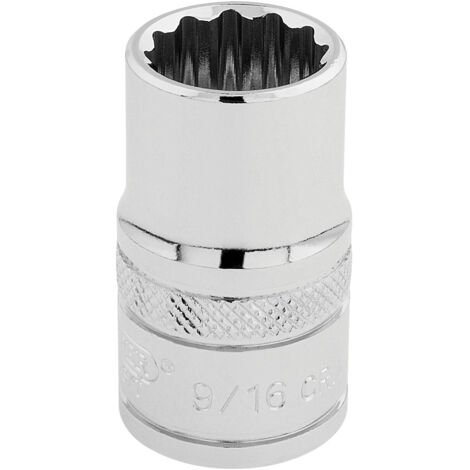 Draper 1/2 Square Drive Hi-Torq&174 12 Point Socket (9/16) (33609)