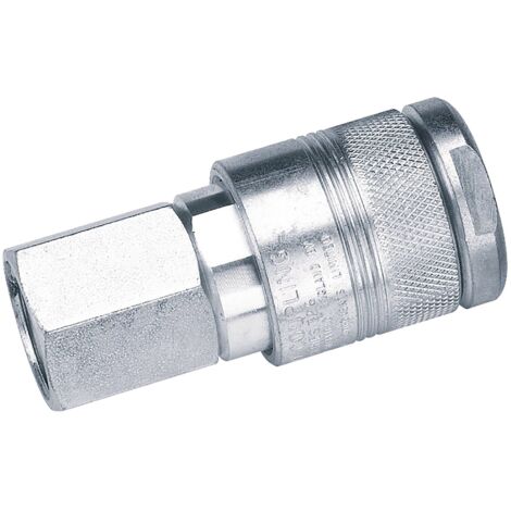 Draper 1/2" Taper PCL M100 Series Air Line Coupling with Female Thread - Model 25814 (Sold Loose)