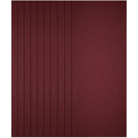 Draper 1/3 Sanding Sheets Pack of 10, 93 x 230mm, 240 Grit for Fine Surface Finishing