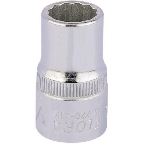 Draper 1/4 and 1/2 Square Drive Whitworth Bi-Hexagon Socket Set (Model 24814)