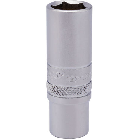 Draper 1/4 Square Drive 6 Point Deep Socket (12mm) (82142)