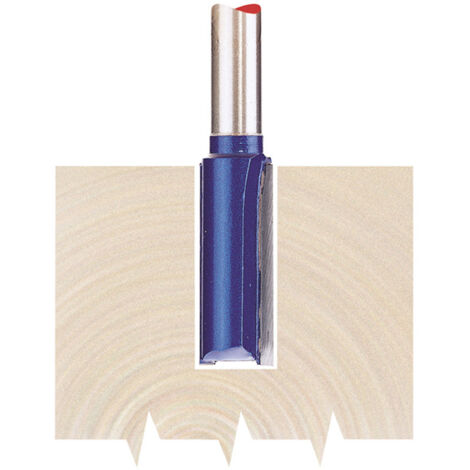 DRAPER 1/4 Straight 9.5 x 25mm TCT Router Bit - 75332