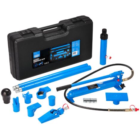 Draper 10 Tonne Hydraulic Body Repair Kit – 14-Piece Professional Auto Body Repair Tool Set
