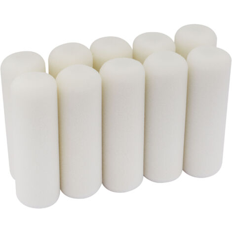 Draper 100mm Foam Paint Roller Sleeves (Pack of 10) (82553)