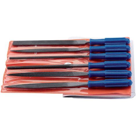 Draper 100mm Warding File Set with Handles (6 Piece) (14185)