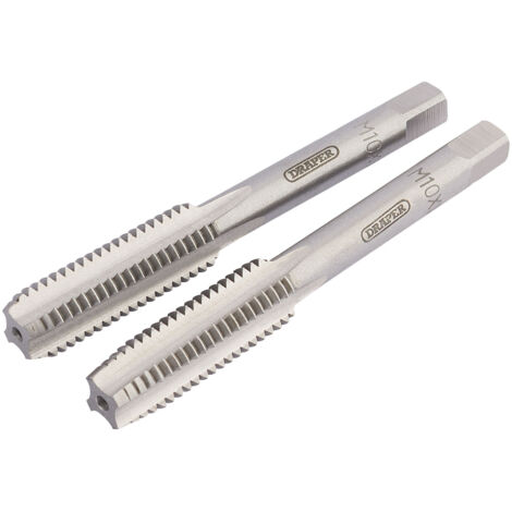 Draper 10mm Coarse Hand Taps Taper and Plug (83801)