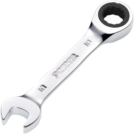 Draper 10mm Hi-Torq® Stubby Ratcheting Combination Spanner (Model 27865)