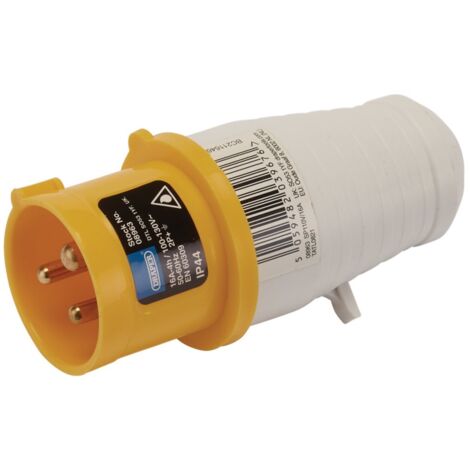 Draper 110V, 16A (BS 16AMP) Site Power Plug - Model 08963