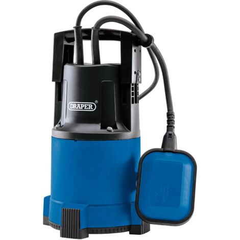 Draper 110V Submersible Clean Water Pump, 100L/min Flow Rate, 250W, Model 98913