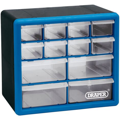 Draper 12-Drawer Part Organizer Cabinet Model 12014 for Efficient Storage and Organization