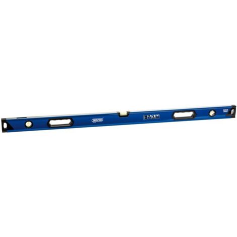 Draper 1200mm Aluminum Box Level with Side View Vial – Precision Leveling Tool with Box Section Design