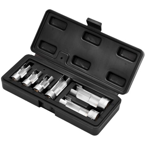 Draper 12401 Temperature Sensor Socket Set, 1/2"" and 3/8"" Sq. Dr. (6 Piece)