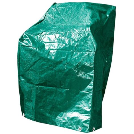 Draper 12914 Heavy Duty Garden Chair Stack Green Cover 600mm - 100mm OC14