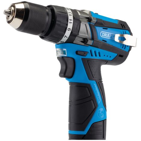 Draper 12V Brushless Cordless Combi Drill (Bare Tool, Body Only, Model 03862)