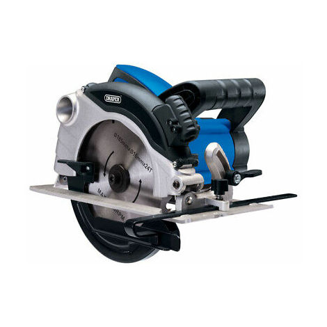DRAPER 1300W 185MM LASER GUIDE CIRCULAR SAW & TCT BLADE 56791 2YR WARRANTY