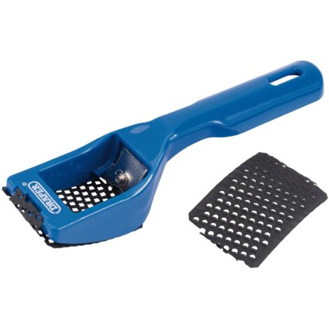 Draper 13855 Curved Blade Multi-Rasp Shaver, 65mm x 40mm - Precision Tool for Shaping and Finishing