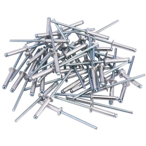 Draper 14008 3.2 mm x 16 mm in lega di alluminio rivetti ciechi (confezione da 50)